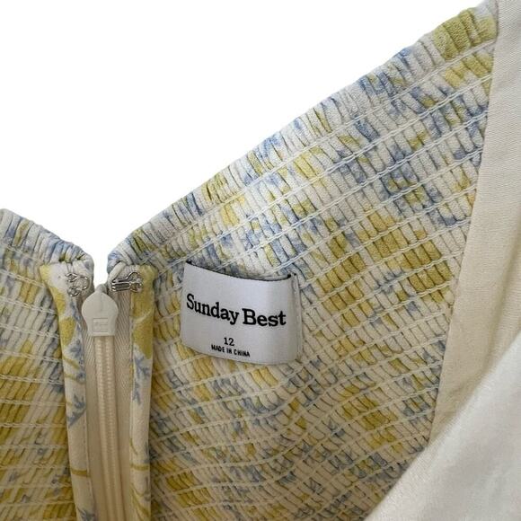 NEW Aritizia Sunday Best Moka Dress Sz 12 - Picture 6 of 9